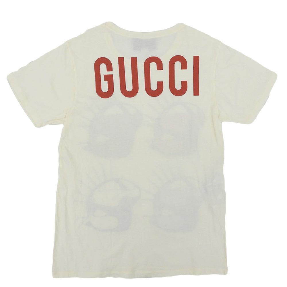 GUCCI 古驰 印花 T恤 上衣 女士 象牙白 S 492347-XJBU0 上衣