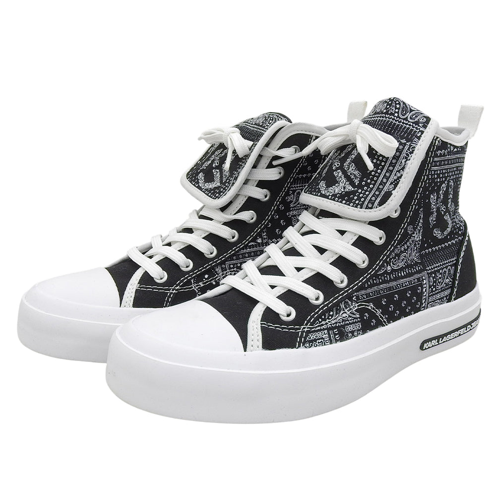 Lace-up Side-zip Sneaker Shoes for Women, Black, 23.5cm KLJ60955 Shoes 37(EU) Women's