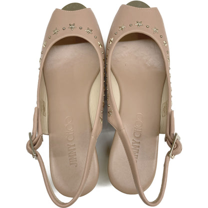JIMMY CHOO ジミーチュウ スタースタッズ ウェッジサンダル シューズ