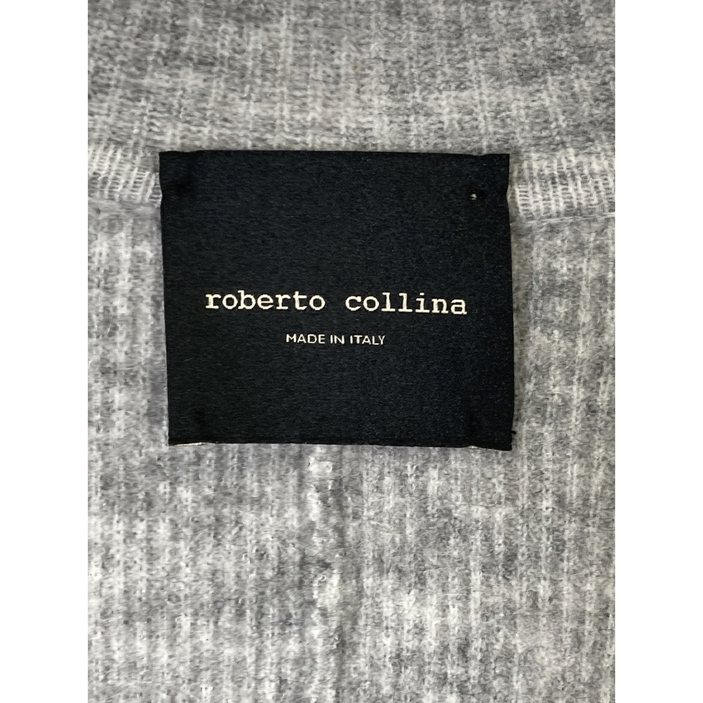 ROBERTO COLLINA ロベルトコリーナ グレー ナイロンウールアルパカ ニット ジャケット ジャケット