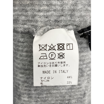 ROBERTO COLLINA ロベルトコリーナ グレー ナイロンウールアルパカ ニット ジャケット ジャケット