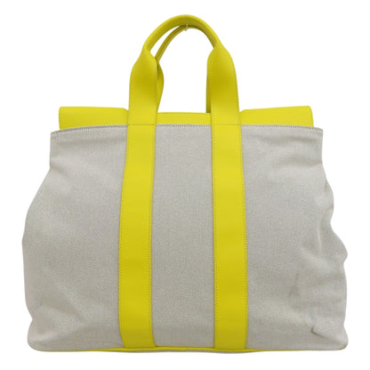 Two Tone Kante Bag キャンバストートバッグ レディース イエロー トートバッグ レディース