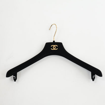CHANEL Beautiful P72995K10507 22AW Coco Mark Multi-Patch Tweed Switching Sweat Cardigan Top