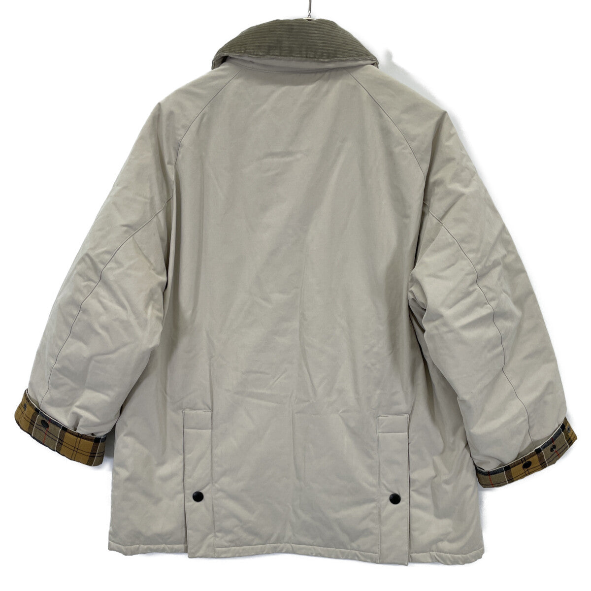 Barbour MCA1064ST11 Ivory Padded Bedale Casual Moleskin Jacket