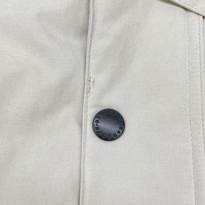 Barbour MCA1064ST11 Ivory Padded Bedale Casual Moleskin Jacket