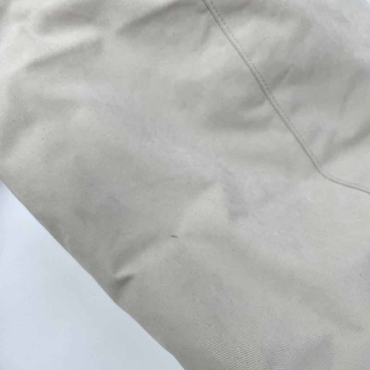 Barbour MCA1064ST11 Ivory Padded Bedale Casual Moleskin Jacket