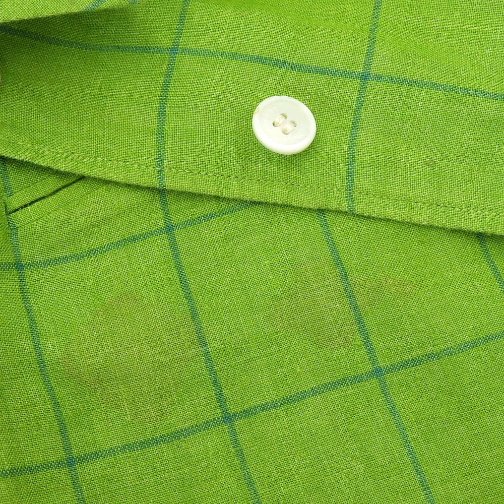 Christian Dior Sports Windowpane Linen Shirt Jacket Women's L Jacket