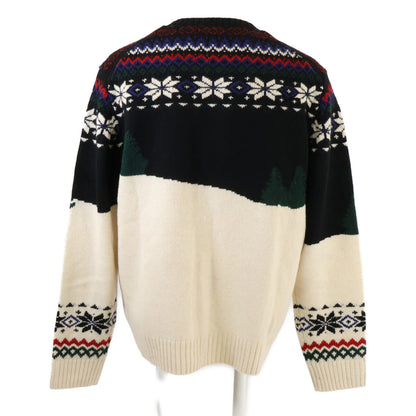 【新品/国内正品/23AW】Polo Bear DOG SLEEDING 圆领针织衫/上衣 L/G 男士