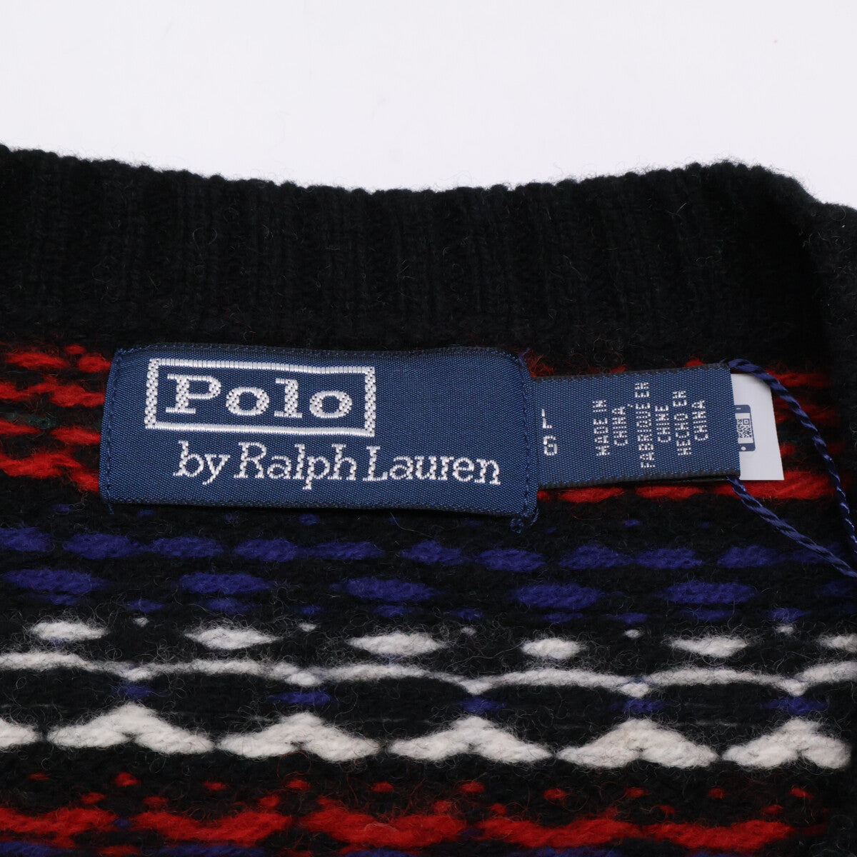 【新品/国内正品/23AW】Polo Bear DOG SLEEDING 圆领针织衫/上衣 L/G 男士