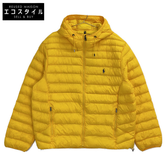 POLO RALPH LAUREN Polo Ralph Lauren yellow nylon packable padded hooded jacket jacket