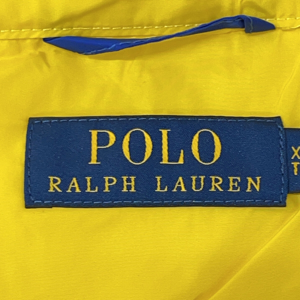 POLO RALPH LAUREN ポロ ラルフローレン イエロー ポニー刺繍 ナイロン パーカー トップス