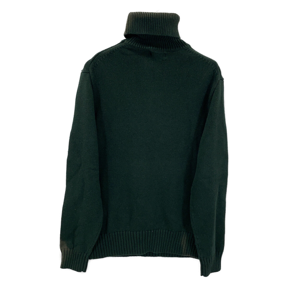 POLO RALPH LAUREN ポロ ラルフローレン グリーン ホースヘッド Cotton Turtleneck Sweater トップス