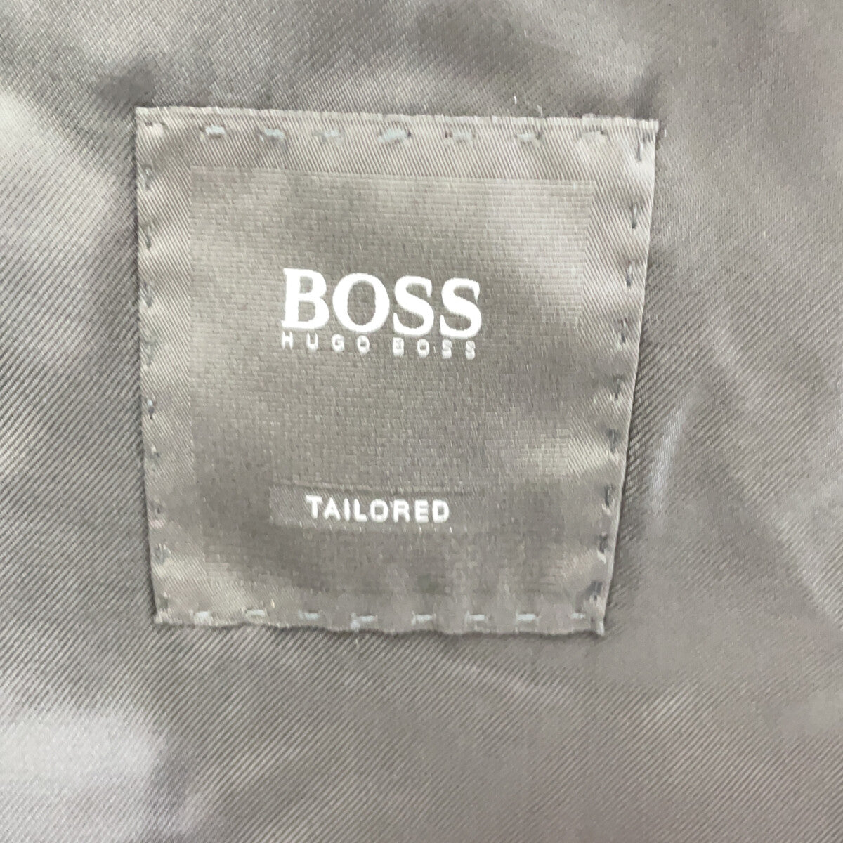BOSS Black Wool Tailored 2-Piece Suit Set