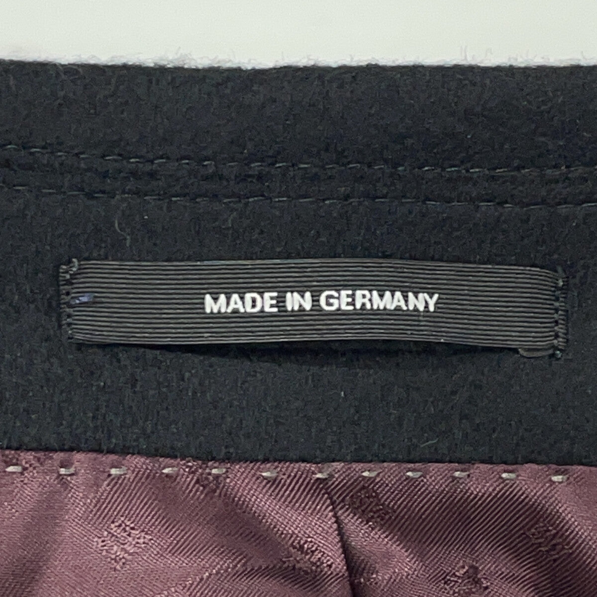 HUGOBOSS Hugo Boss black 100% cashmere Chesterfield coat coat