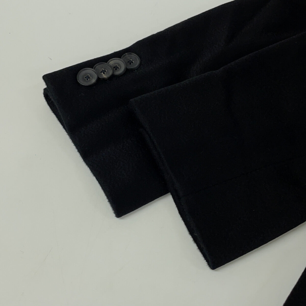 HUGOBOSS ヒューゴボス ブラック カシミヤ100 チェスターコート コート