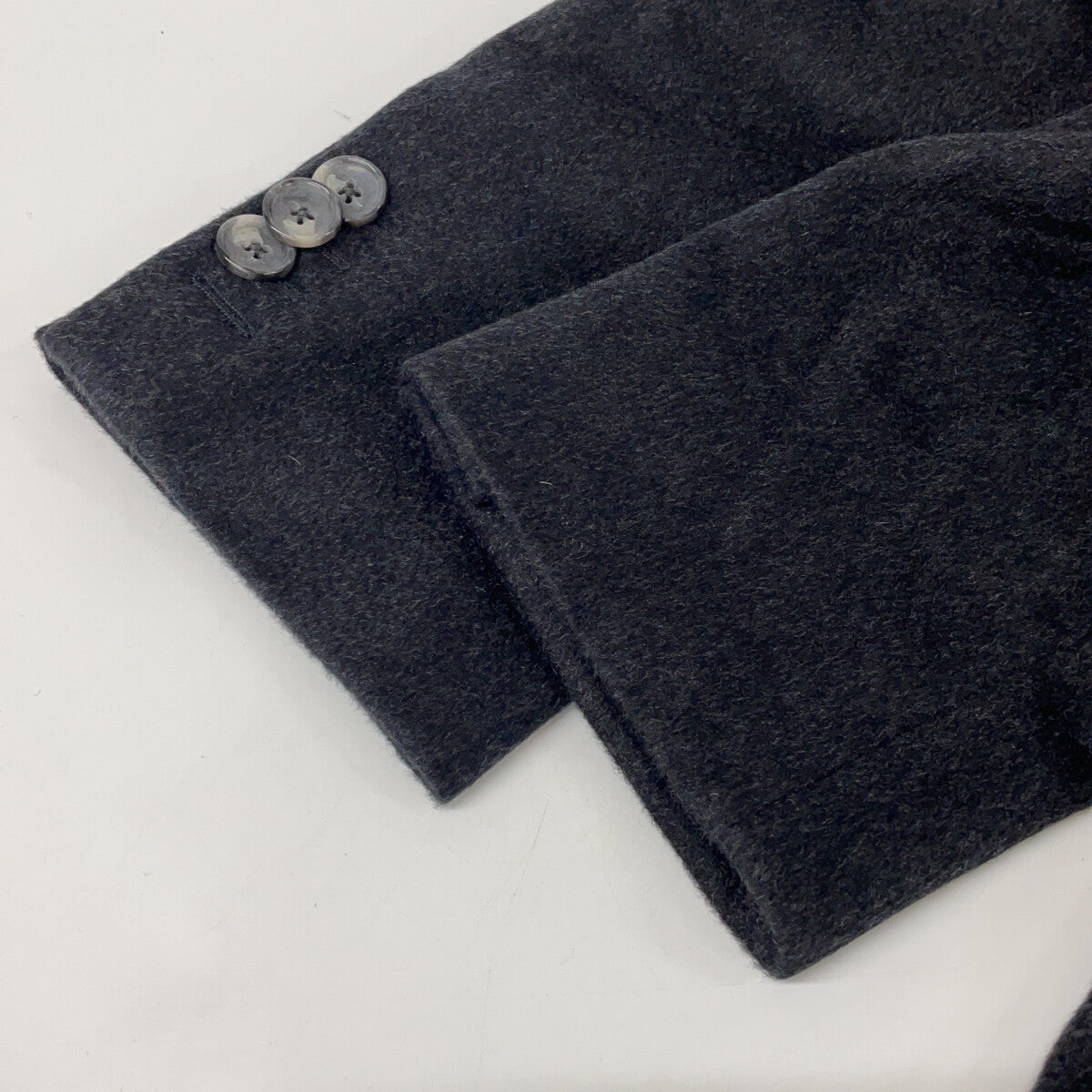 BOSS Gray 100% cashmere Chesterfield coat Coat