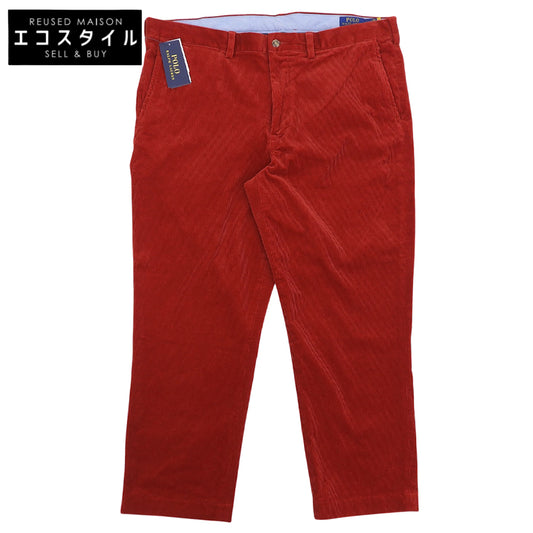 Excellent Condition Straight Fit Corduroy Pants Bottoms Men's Red 38/32