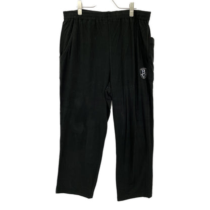 BARNI VARNO Black Wool Blend BV Logo Pants Bottoms