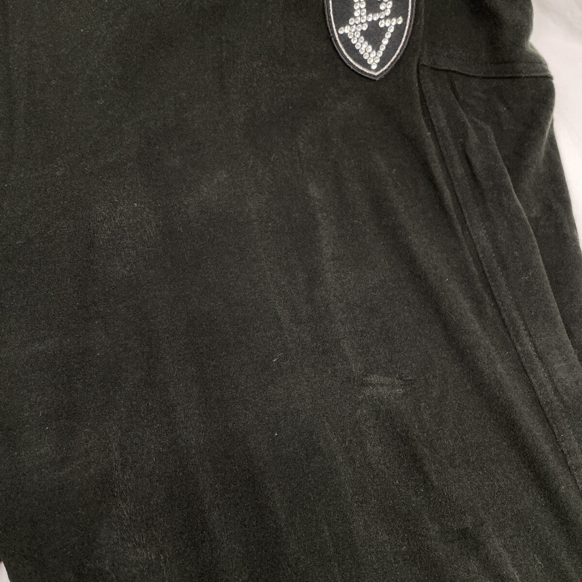 BARNI VARNO Black Wool Blend BV Logo Pants Bottoms
