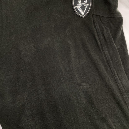BARNI VARNO Black Wool Blend BV Logo Pants Bottoms