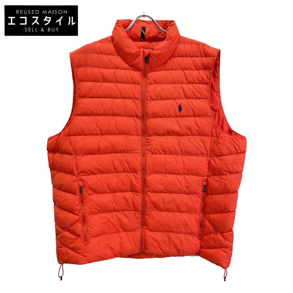Orange Down Vest XXL Men's