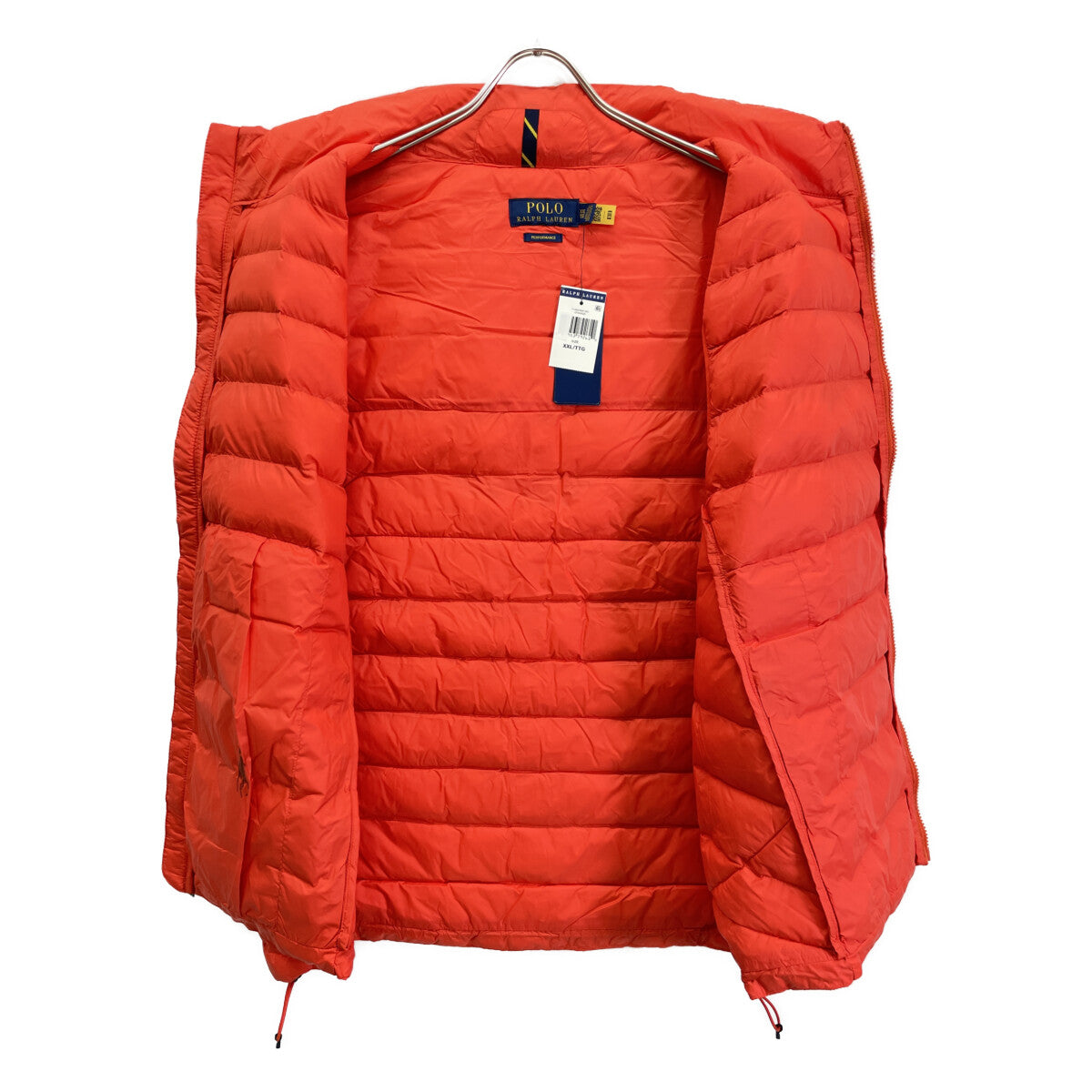 Orange Down Vest XXL Men's