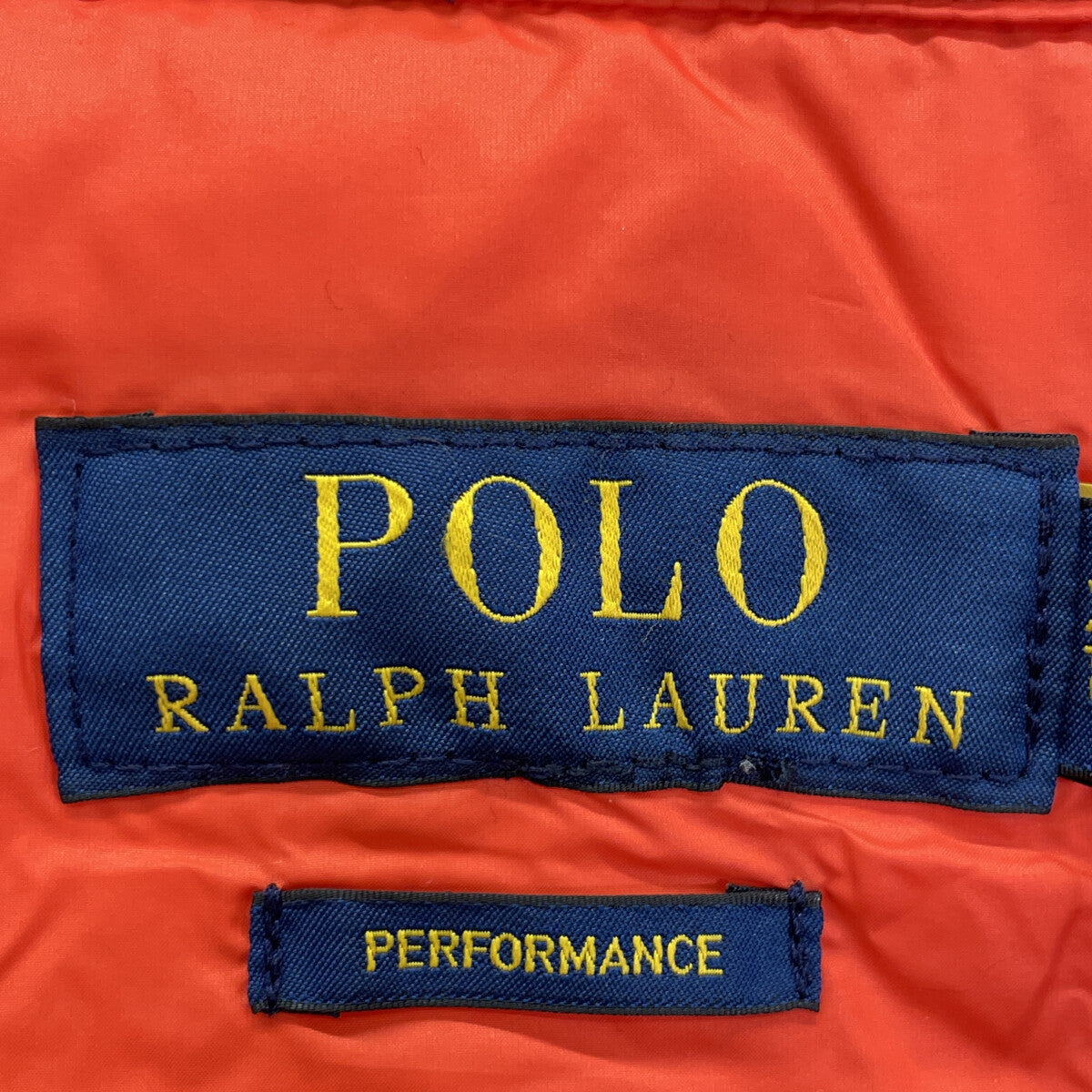 Orange Down Vest XXL Men's