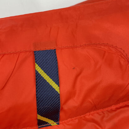Orange Down Vest XXL Men's