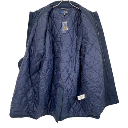 POLO RALPH LAUREN ポロ ラルフローレン ネイビー ナイロン ロング ポリカー トレンチジャケット ジャケット