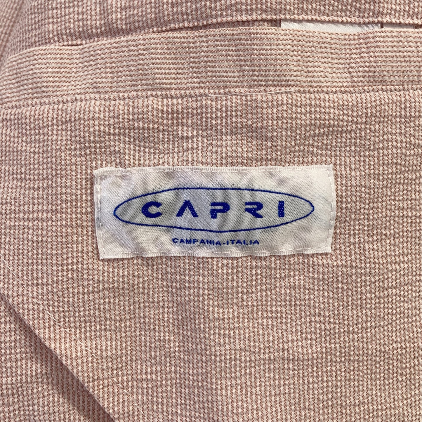 [BLUE] Pink Stand-Collar Zip-Up Jacket (Size 50, Men's)