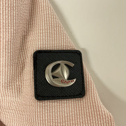 [BLUE] Pink Stand-Collar Zip-Up Jacket (Size 50, Men's)