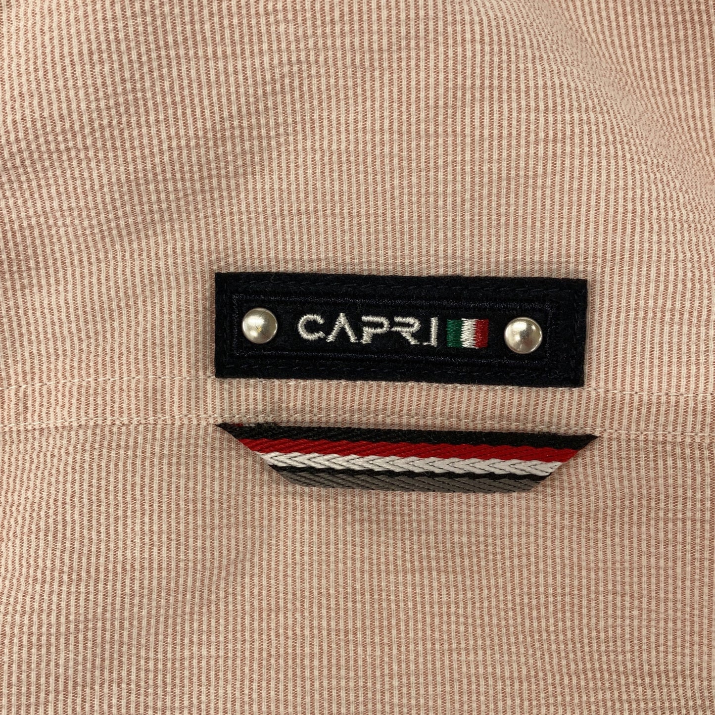 [BLUE] Pink Stand-Collar Zip-Up Jacket (Size 50, Men's)