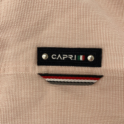 [BLUE] Pink Stand-Collar Zip-Up Jacket (Size 50, Men's)