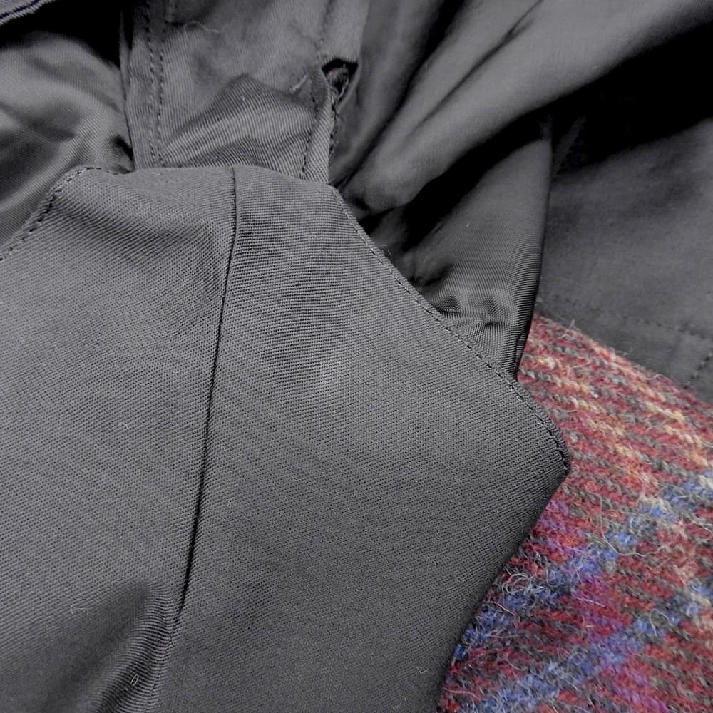 Excellent condition Alpaca Wool Plaid Pants Bottoms Men's Multicolor Purple Bottoms ― Men's
