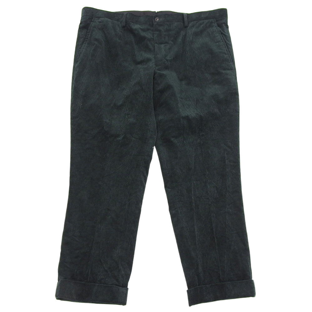Excellent condition Cotton Corduroy Pants Bottoms Men's Green Bottoms - Men's