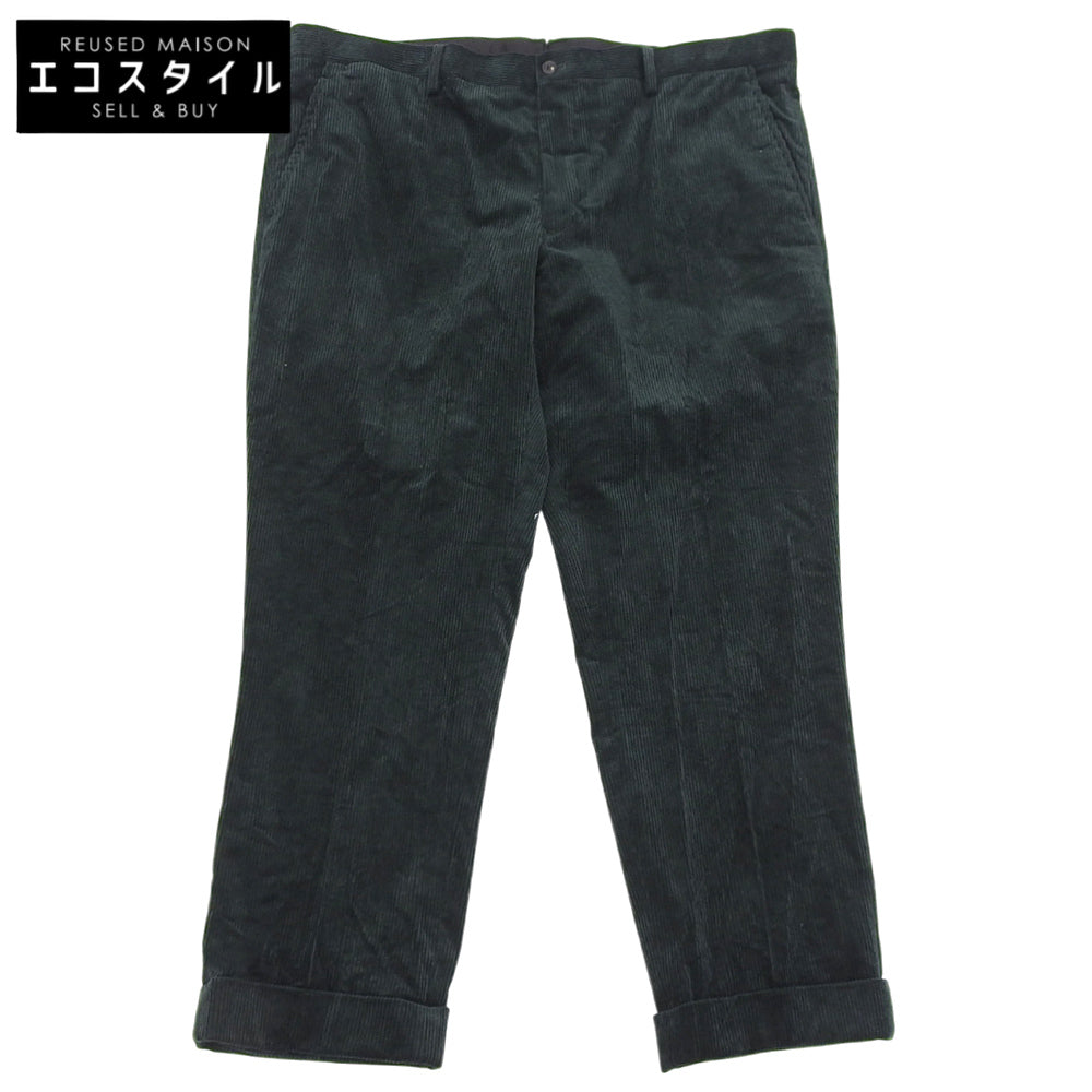 Excellent condition Cotton Corduroy Pants Bottoms Men's Green Bottoms - Men's