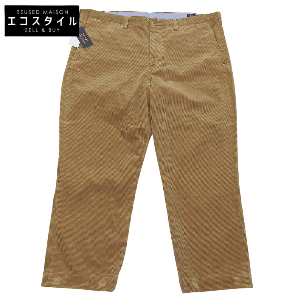 Like New Stretch Straight Fit Corduroy Pants Bottoms Men's Beige 40/32 Bottoms 40/32 Men's