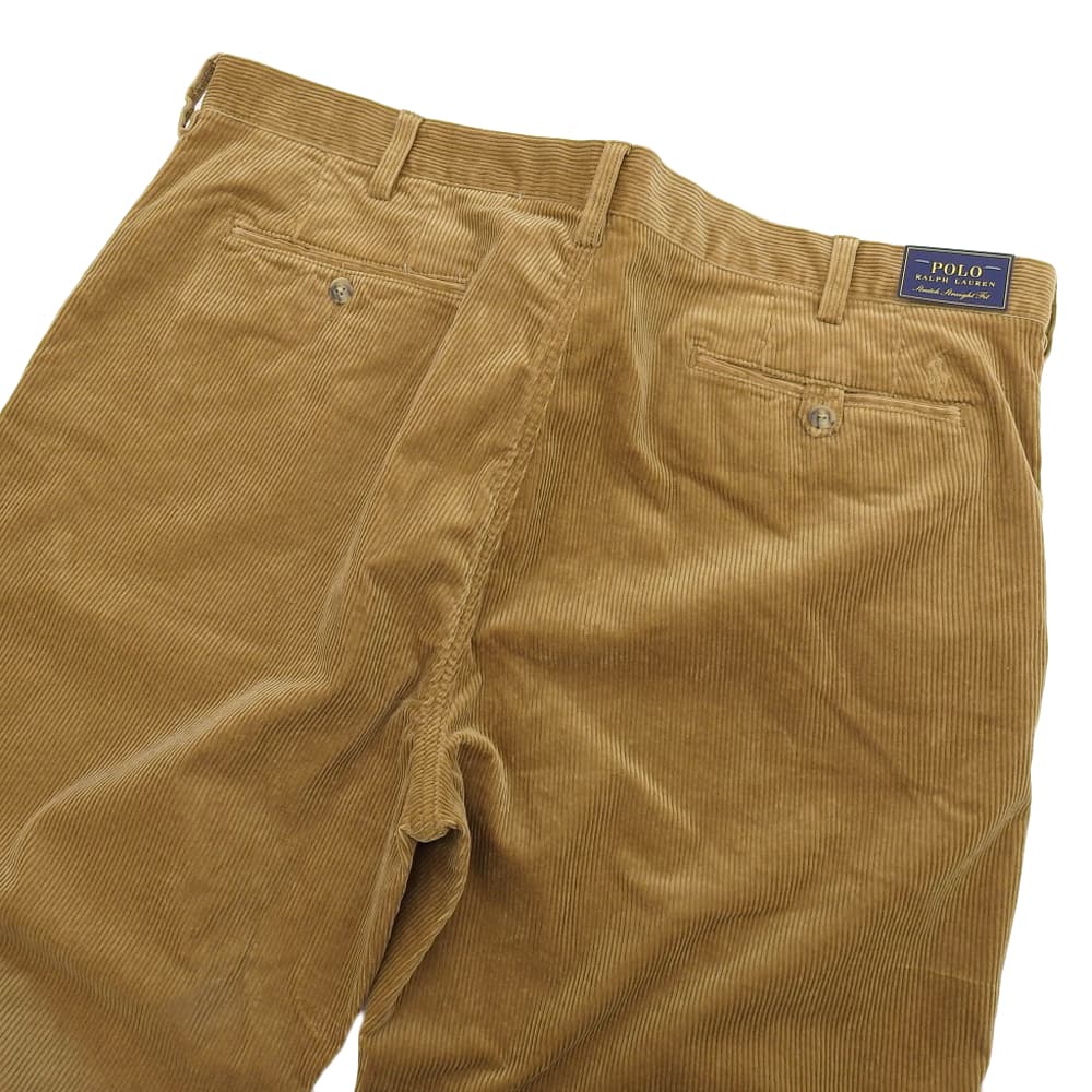 Like New Stretch Straight Fit Corduroy Pants Bottoms Men's Beige 40/32 Bottoms 40/32 Men's