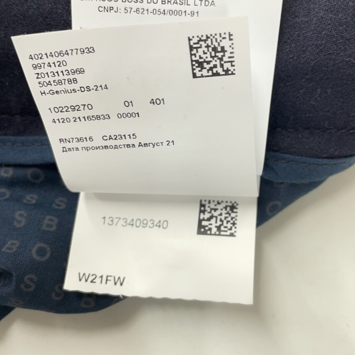 深蓝色羊毛休闲裤 下装 36R 男士