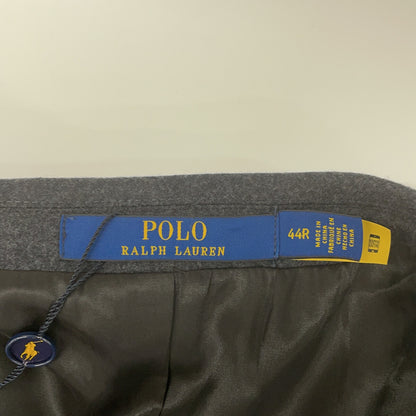 POLO RALPH LAUREN 马球拉尔夫劳伦 炭灰色现代羊毛混纺法兰绒夹克 夹克