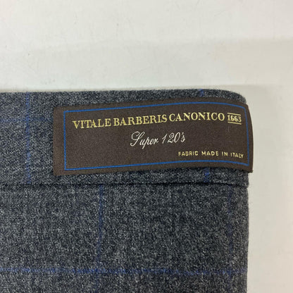 Vitale Barberis Canonico カノニコ ｸﾞﾚｰ ｳｰﾙ ﾊﾟﾝﾂ ボトムス 105