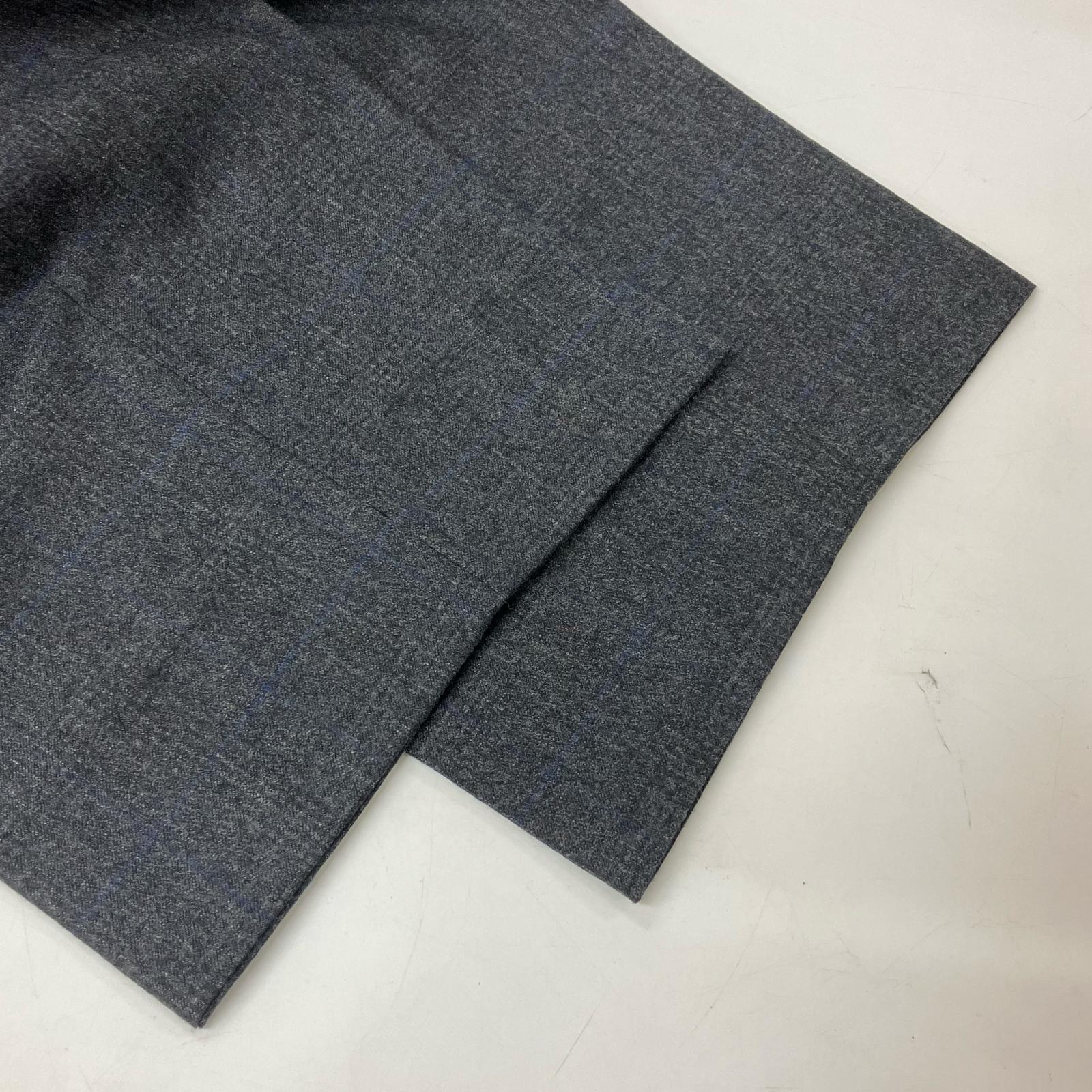 Vitale Barberis Canonico カノニコ グレー ウール パンツ ボトムス