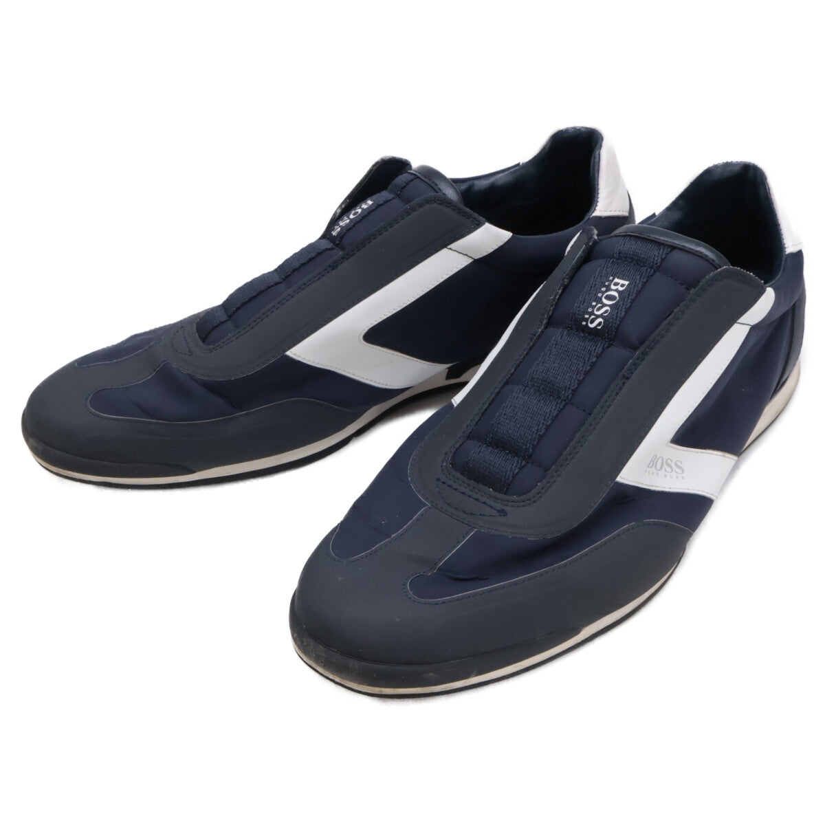 50459162 Rubberized Leather Low-Cut Sneakers/Shoes 41 Men's