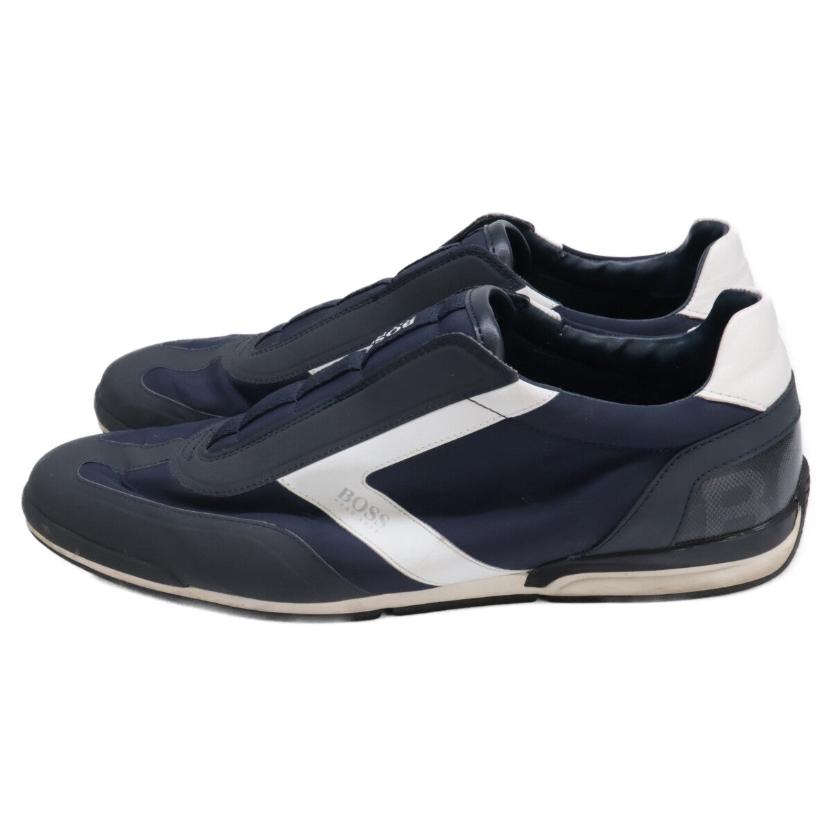 50459162 Rubberized Leather Low-Cut Sneakers/Shoes 41 Men's