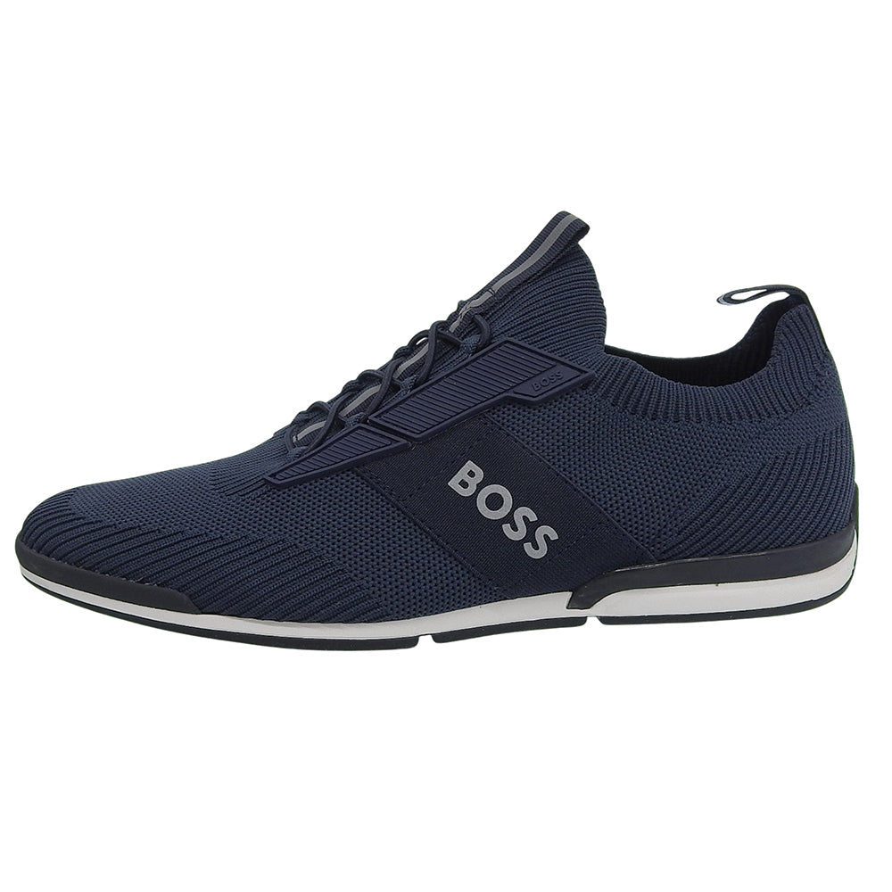 Like New Saturn Logo & Rubber Sole Socks Style Sneakers Shoes Men's Navy 41 50474848 Shoes 41 Men's