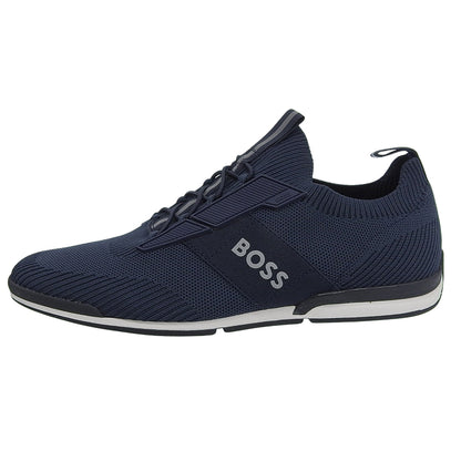 Like New Saturn Logo & Rubber Sole Socks Style Sneakers Shoes Men's Navy 41 50474848 Shoes 41 Men's