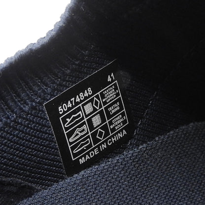Like New Saturn Logo & Rubber Sole Socks Style Sneakers Shoes Men's Navy 41 50474848 Shoes 41 Men's