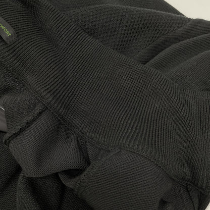 Black 50492590 Hybrid Zip-Neck Sweater Top XL Men's