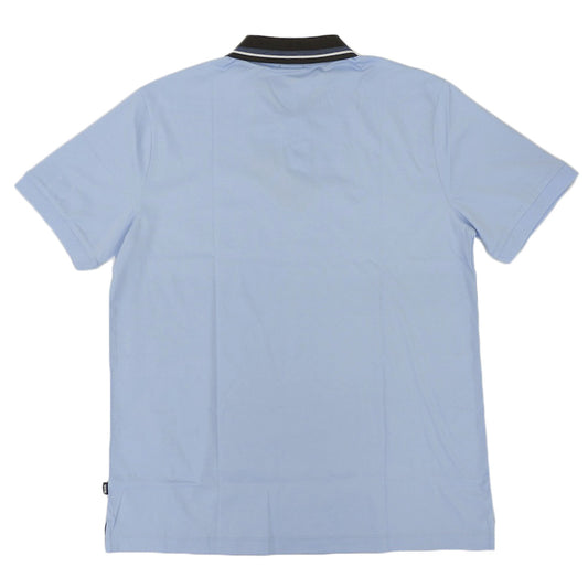 BOSS New Condition Contrast Stripe Polo Shirt Top Men's Blue XXL 50513366 Tops
