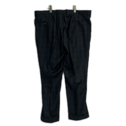 POLO RALPH LAUREN Gray Wool Glen Check Straight Pants Bottoms 34